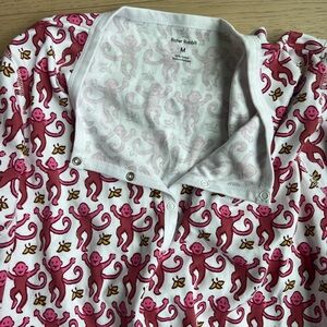 Roller Rabbit Pink Monkey Pajamas